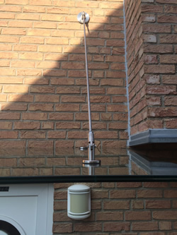 Detailansicht Vordach